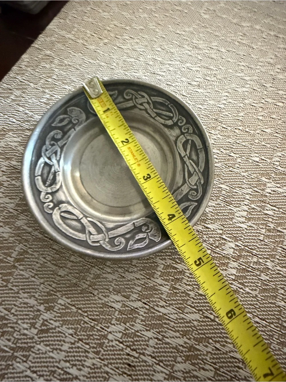 Pewter dish Norway